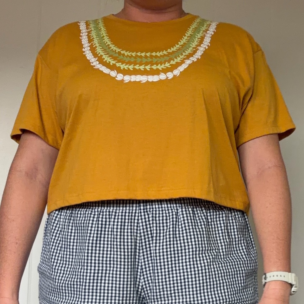 Next Mustard Yellow Short Sleeve Tee